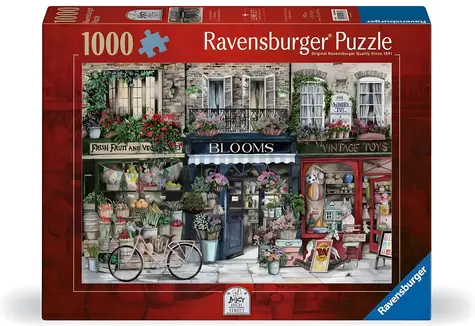 Ravensburger Puzzle „Belebte Einkaufsstraße Nr. 1“ / 1000 Teile / ab 14 Jahren