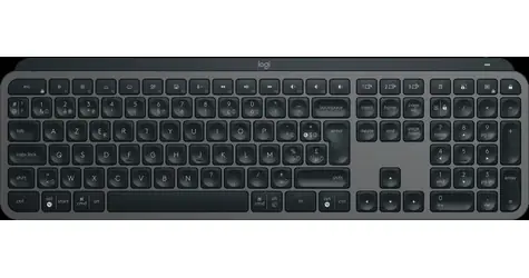 Logitech MX Keys S Graphit / Kabellose Tastatur / USB-C / Bluetooth