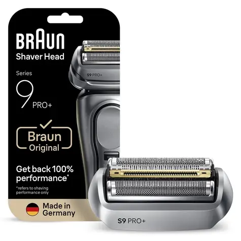 Braun Series 9 96M silber / Ersatzscherkopf / für Series 9 / 5+1 Scherelemente