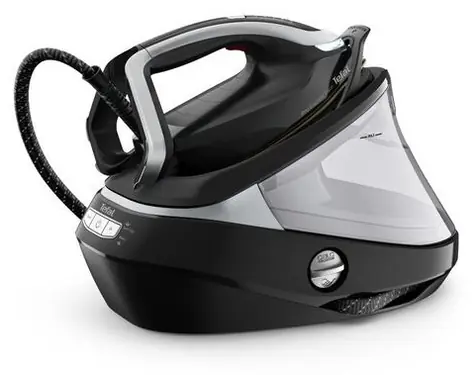 TEFAL Pro Express Vision GV9821 schwarz-silber / Dampfbügelstation / 3000 W / 1,2 l Wassertank