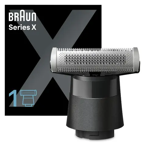 Braun XT20 / Ersatzscherköpfe / für Series X / 4D-Klinge / Edelstahl