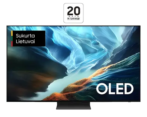 65" Samsung QE65S90H schwarz / Fernseher / 4K OLED / 165 Hz / Wi-Fi 6E / BT 5.3 / Tizen