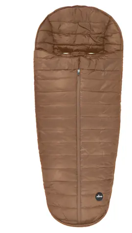 Mima Creo Mocha / Kinderwagen-Fußsack / gesteppt / faltbar