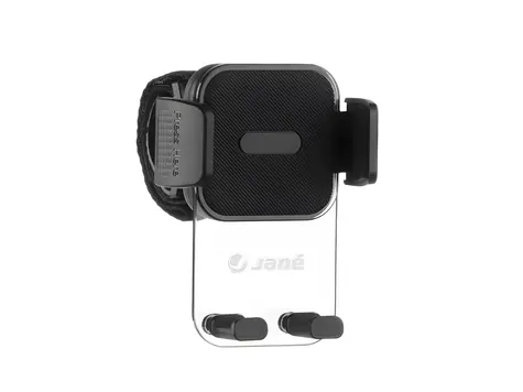 Jané Handyhalterung für Kinderwagen / Kinderwagenzubehör / 360°-Drehung / Silikonhalterung
