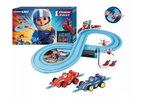 Carrera 63061 FIRST Formula Kidz / Rennstrecke / Streckenlänge 2,4 m / ab 3 Jahren