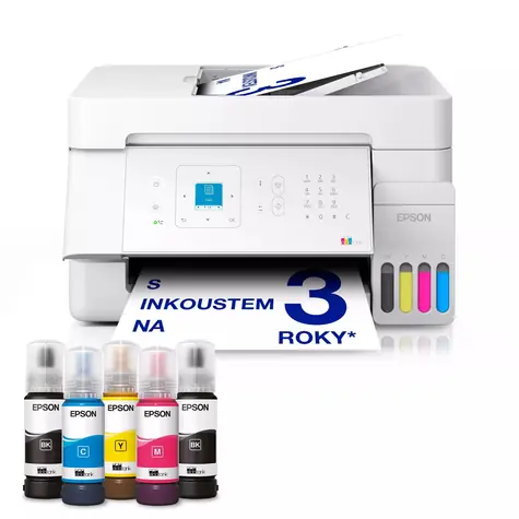 Epson EcoTank L5396 / Tintenstrahl-Multifunktionsgerät / A4 / 33 Seiten/Min. / 5760 x 1440 dpi / Drucken, Scannen, Kopieren und Faxen / USB / LAN