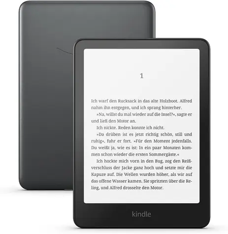 Amazon Kindle Paperwhite Signature Edition (2024) Schwarz / E-Book-Reader / 7" E-Ink-Display / 32 GB / WLAN / Bluetooth