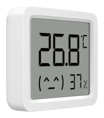 XIAOMI Mi Temperatur- und Feuchtigkeitsmonitor 3 Mini / Digitales Thermometer mit Hygrometer / Bluetooth