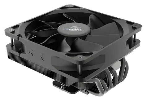 Akasa VIPER H6L / CPU-Kühler / Low Profile 76 mm / 165 W TDP / 120 mm PWM / Intel LGA1851/1700/1200/115x + AMD AM5/AM4