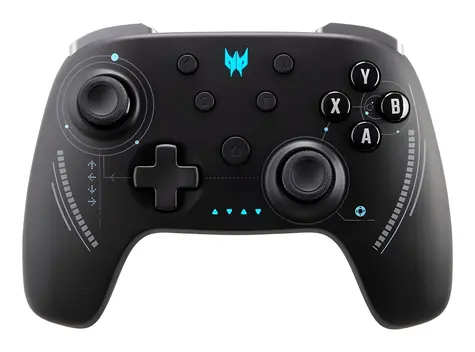 Acer Predator PGR300 schwarz / Gamepad / Kabellos / Bluetooth 5.0 + 2,4 GHz Funk / 16 Tasten / Kompatibel mit PC, Android, iOS und Switch