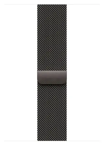 Apple Watch 46 mm Schiefergrau / Milanaise-Armband / M/L