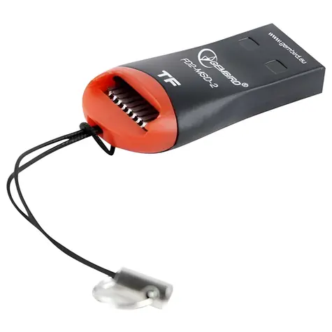C-tech UCR-01 schwarz / Kartenleser / USB-A / microSD / 32 GB