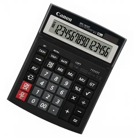 Canon WS-1610T / Taschenrechner / 16-stellig / duales Netzteil