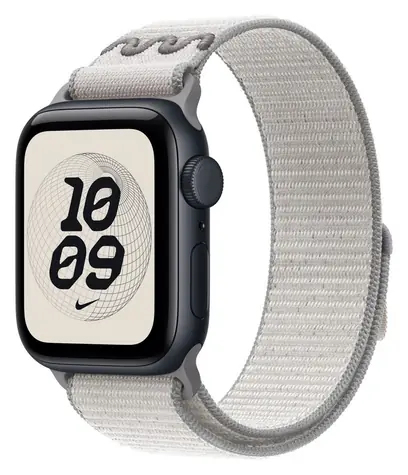Apple Watch Nike Sport Loop 42 mm Schleiergrau / Loop-on Sportarmband