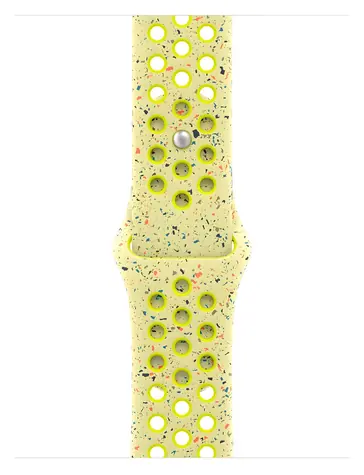 Nike Sportarmband für Apple Watch, 40 mm - Volt Splash / Armband für Apple Watch / S/M / 130-180 mm