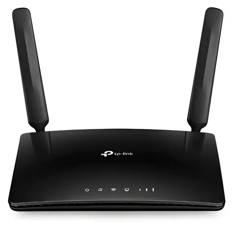 TP-LINK TL-MR100 / 3G- und 4G-LTE-Router / 802.11n / 2,4 GHz / 300 Mbit/s / 1x LAN / 1x WAN & LAN / 2x abnehmbare Antennen