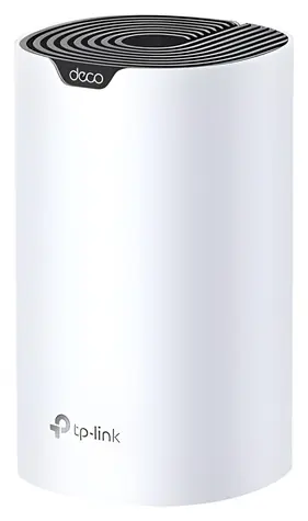 TP-LINK Deco S7 (1 Stück) / WLAN-Mesh-System AC1900 / Dualband / 2,4 GHz - 600 Mbit/s / 5 GHz - 1300 Mbit/s / 3x GLAN