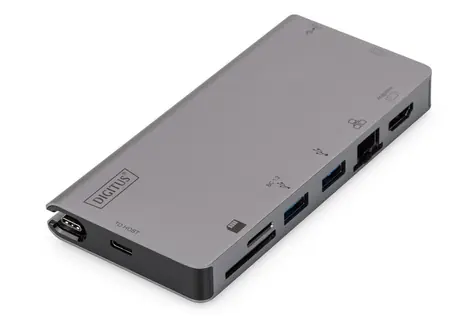 Digitus USB-C Multiport-Reisedock / Dockingstation / USB-C