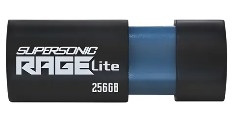 Patriot RAGE Lite 1 TB schwarz / Flash-Disk / USB 3.2 Gen 1 - (USB-A 3.0)