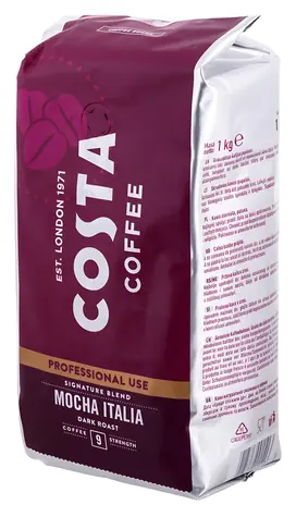 Costa Coffee Signature Blend Dark Roast 1 kg / Kaffeebohnen / Intensität 9