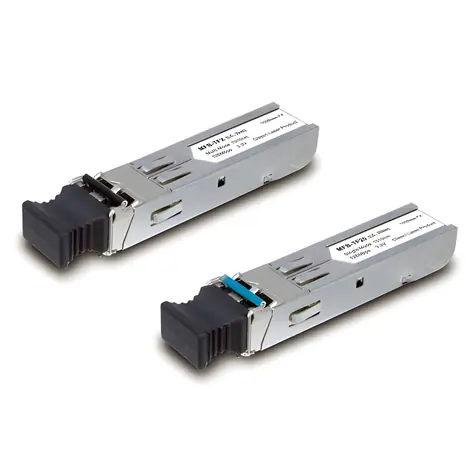 Planet WDM Tx-1550 / SFP optisches Modul / WDM (BiDi) / SM / Tx 1550/Rx 1310 nm / 100 Mbit/s / 20 km