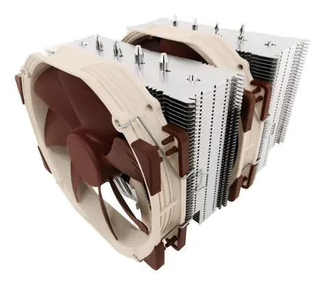 Noctua Dual Radiator Leiser CPU-/Prozessorkühler / Luftkühlung / leiser Betrieb