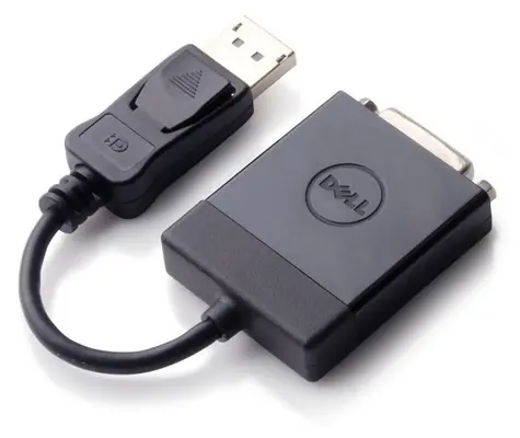 DELL DisplayPort (M) - DVI-D schwarz / Adapter