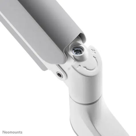 Neomounts TIS DS75-450WH2 weiß / Tischhalterung für 2 Monitore / 17-32" / VESA 75x75 - 100x100 / Tragkraft 8 kg