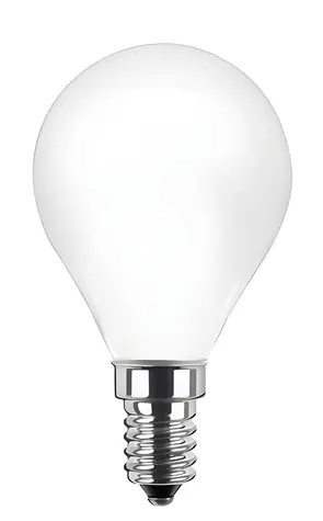 SEGULA LED Soft Globe 125 2,7W Opal / Glühbirne / E14 / 250lm / 2600K / dimmbar / G