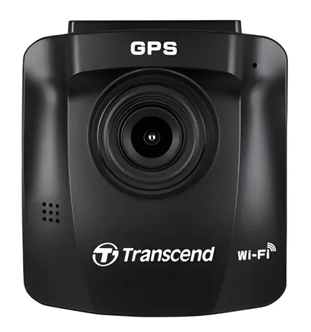 Transcend DrivePro 230Q Datenschutz-Autokamera, schwarz, Full HD, 2,4"-LCD, 130°-Sichtfeld, GPS, WLAN, 32 GB microSDHC-Kartensteckplatz