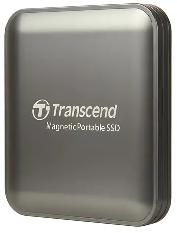 Transcend ESD420C 2 TB grau / Externe, robuste SSD-Festplatte / USB 20 Gbit/s Typ-C / 2000 MB/s Lesegeschwindigkeit / 2000 MB/s Schreibgeschwindigkeit / MagSafe