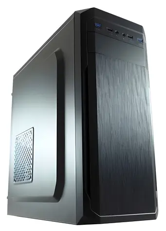 LC-Power 7039B schwarz / Gehäuse / Midi-Tower / ATX / 2x USB 3.0 / 2x USB 2.0