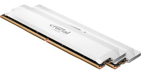 CRUCIAL Pro OC 32 GB (2x16 GB) weiß / RAM / DDR5 6000 MHz / CL36 / UDIMM / 1,35 V / XMP 3.0 / EXPO