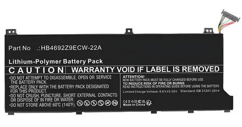 CoreParts Huawei MagicBook 14 2020 Akku / Laptop-Akku / MateBook D 15 RYZEN 5 5500U