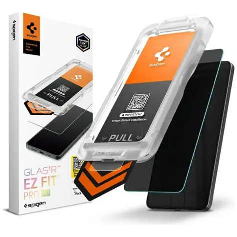 Spigen Glass tR EZ Fit Pro AC HD Privacy / Gehärtetes Glas / Samsung Galaxy S26