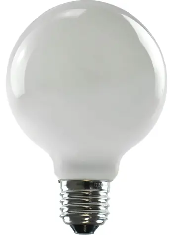SEGULA LED-Globe 80 3,2 W (30 W) Opal / Glühbirne / E27 / 330 lm / 2700 K / dimmbar