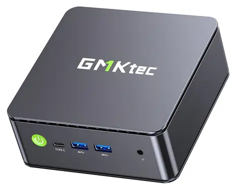 GMKtec G11 / Mini-PC / AMD RYZEN Embedded R2514 / 16 GB DDR4 / 512 GB SSD / AMD Radeon / Wi-Fi 6E / W11P