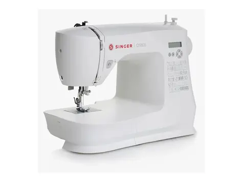 Singer C5605 weiß / Nähmaschine / 80 Stiche / 180 Programme / Drehgreifer / automatischer Fadenabschneider