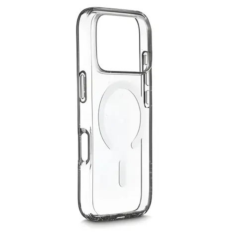 Transparente Schutzhülle mit White Diamonds und MagSafe-Technologie / TPU+PC / Apple iPhone 17 Pro / MagSafe