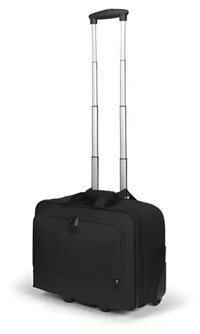 Dicota Multi Eco BASE 15-17,3" schwarz / Laptoptasche mit Rollen / 27 l / recyceltes Polyester