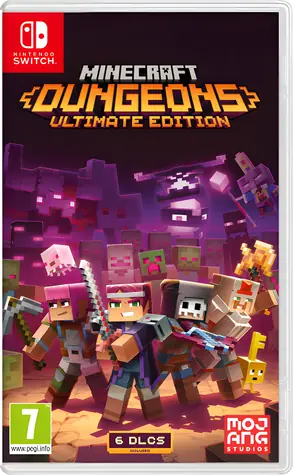 Minecraft Dungeons Ultimate Edition für Nintendo Switch / Action / Englisch / ab 7 Jahren