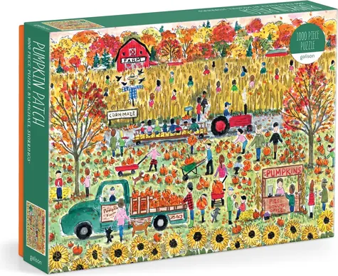 Galison Puzzle Kürbisfeld / 1000 Teile / 68,6 × 50,8 cm