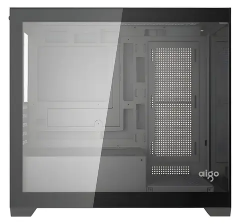 darkFlash C218M schwarz / PC-Gehäuse / Mini-Tower / M-ATX / ITX / 6× ARGB-Lüfter / Gehärtetes Glas