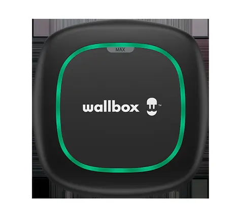 Wallbox Pulsar Max / Ladestation für Elektroautos / 22 kW / Typ-2-Kabel 7 m / OCPP / DC / schwarz