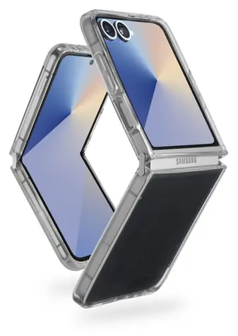 HAMA Always Clear transparente Hülle für Samsung Galaxy Z Flip 7 / TPU