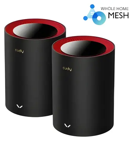 Cudy M3000 / Mesh-WLAN-System / Wi-Fi 6 / AX3000 / 2,5 GHz / 2 Stück