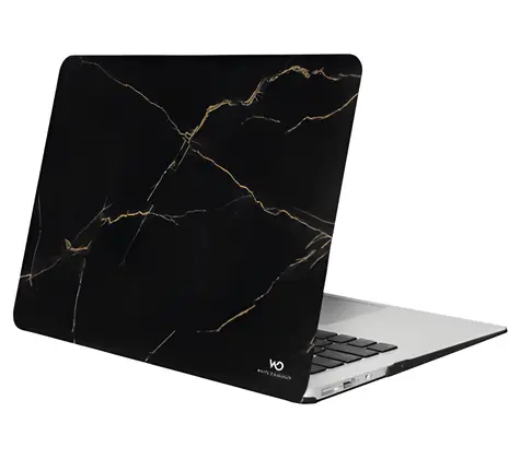 Schutzhülle „White Diamonds“ aus Marmor-Goldmarmor für MacBook Pro 13" (2018)