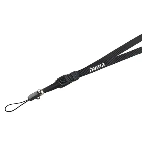 HAMA schwarz / Kameragurt / 45 cm / Schnellverschluss / Nylon
