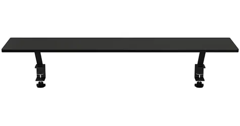 Arozzi ARENA Schreibtischerhöhung Groß Schwarz / Ablage für Gaming-Schreibtische / Breite 111 cm