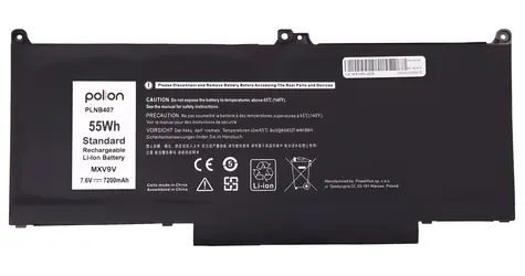 DELL MXV9V Trx -Akku / Laptop-Akku / 7.200 mAh / 55 Wh / Latitude 5300, 5310, 7300, 7400 / Nachbau